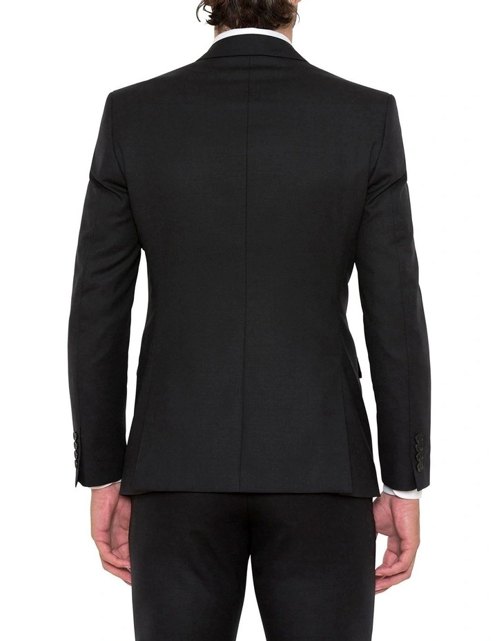 Cambridge Mordern Fit Black Twill Suit Jacket F275 3 Cambridge Mordern Fit Black Twill Suit Jacket F275 - Image 3