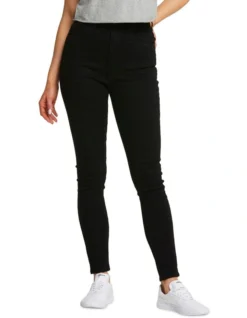 Lee High Licks Crop Skinny Jean Primo Black