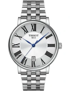 Tissot Carson Premium T1224101103300 Watch In Silver
