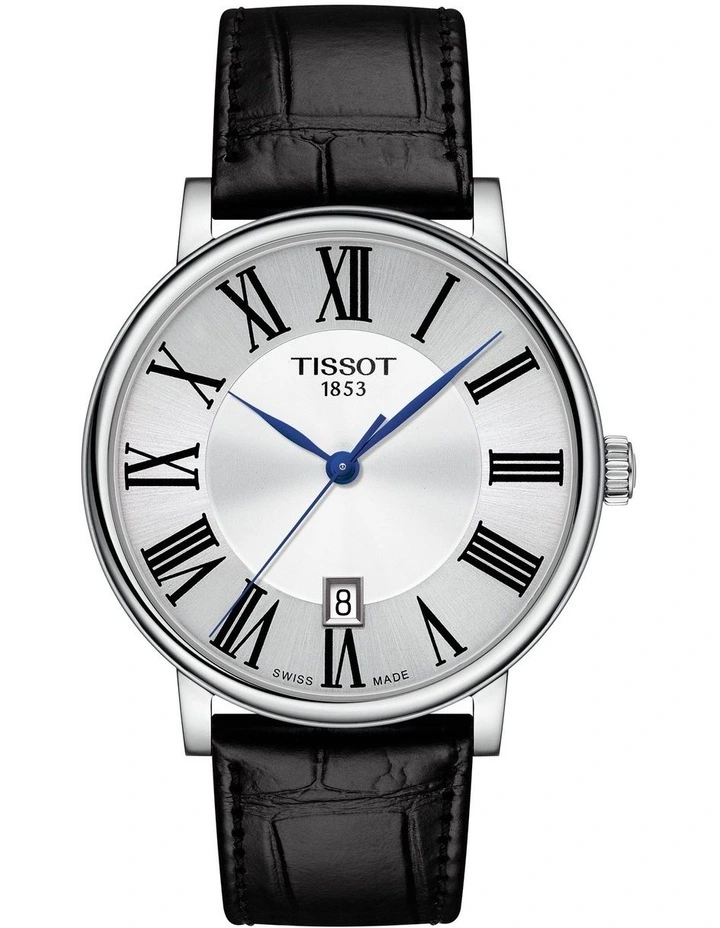 Tissot Carson Premium T1224101603300 Watch In Black Leather 1 Tissot Carson Premium T1224101603300 Watch In Black Leather