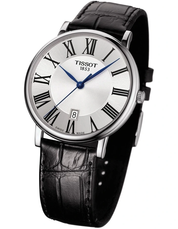 Tissot Carson Premium T1224101603300 Watch In Black Leather 3 Tissot Carson Premium T1224101603300 Watch In Black Leather - Image 3