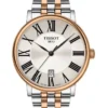 Tissot Carson Premium T1224102203300 Watch In Rose Gold
