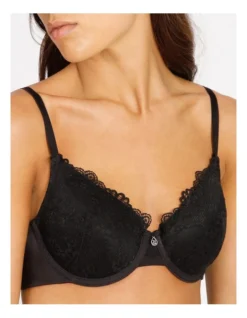 Chloe & Lola Lace Comfort Contour Plunge Bra Black -Myer Clothing Shop 691910290 691903900 3 1 720x928