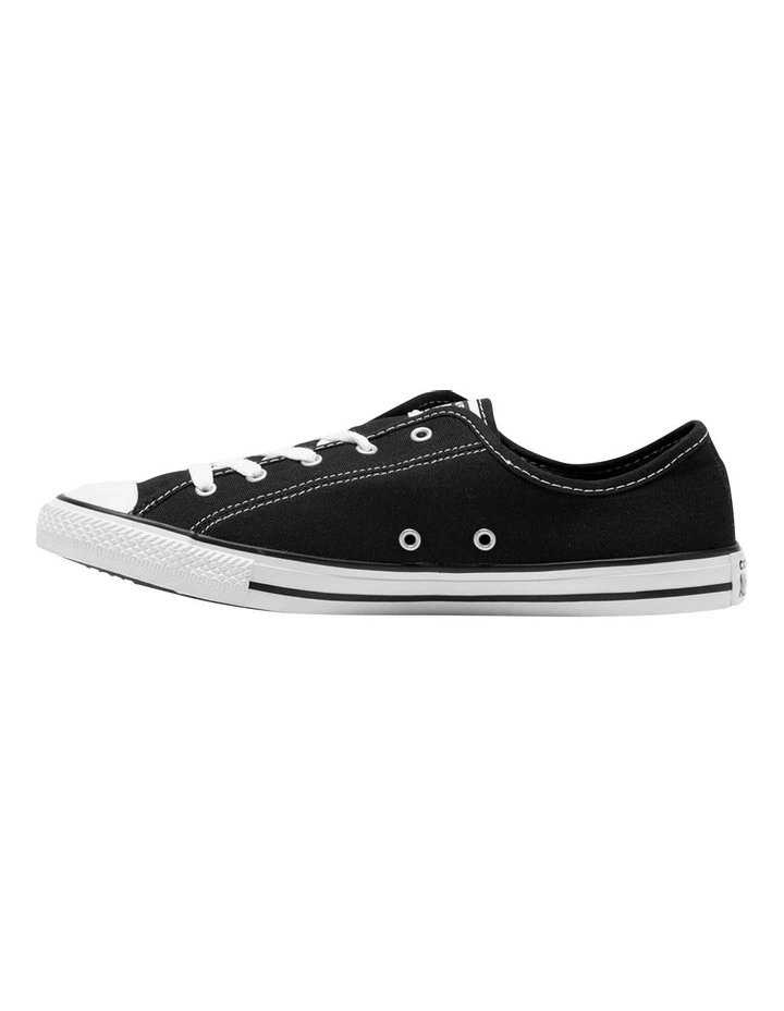 Converse Chuck Taylor All Star Dainty Black Low Top Sneaker 2 Converse Chuck Taylor All Star Dainty Black Low Top Sneaker - Image 2
