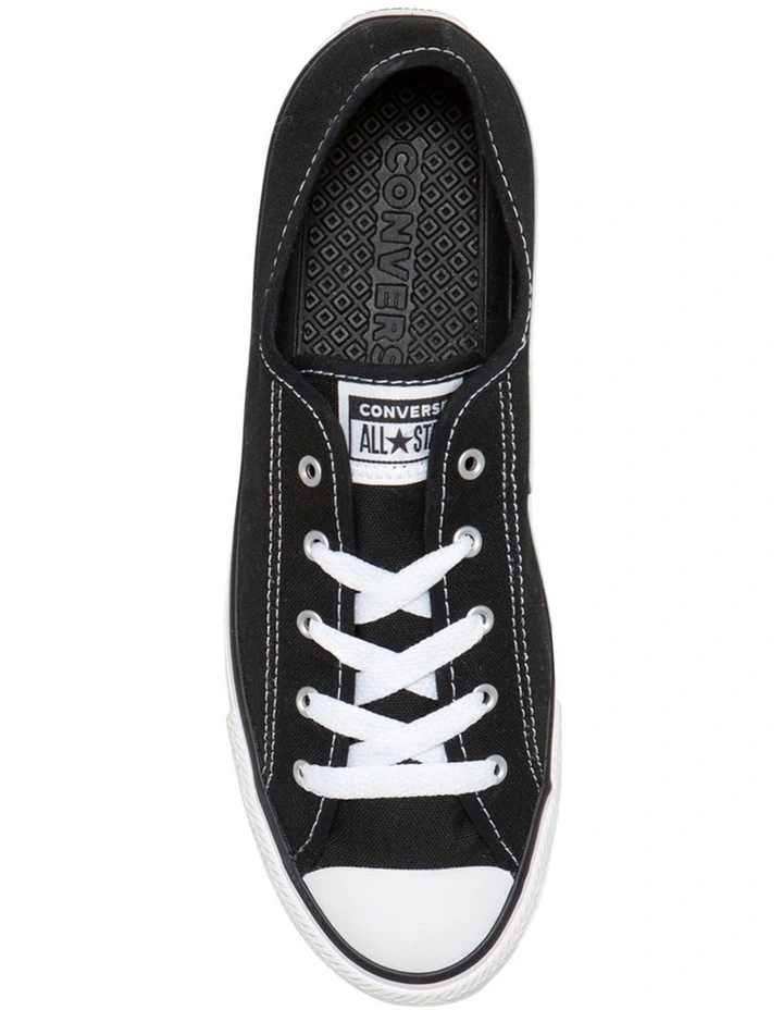 Converse Chuck Taylor All Star Dainty Black Low Top Sneaker 5 Converse Chuck Taylor All Star Dainty Black Low Top Sneaker - Image 5