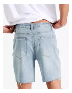 Edwin Cut Off Denim Short Blue -Myer Clothing Shop 693011800 7 2 720x928