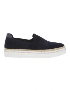 Queen Navy Slip On Sneaker