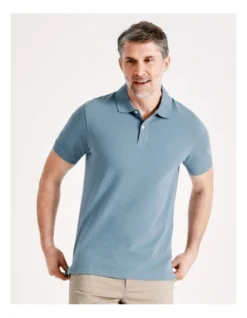 Essential Plain Polo Artic Blue