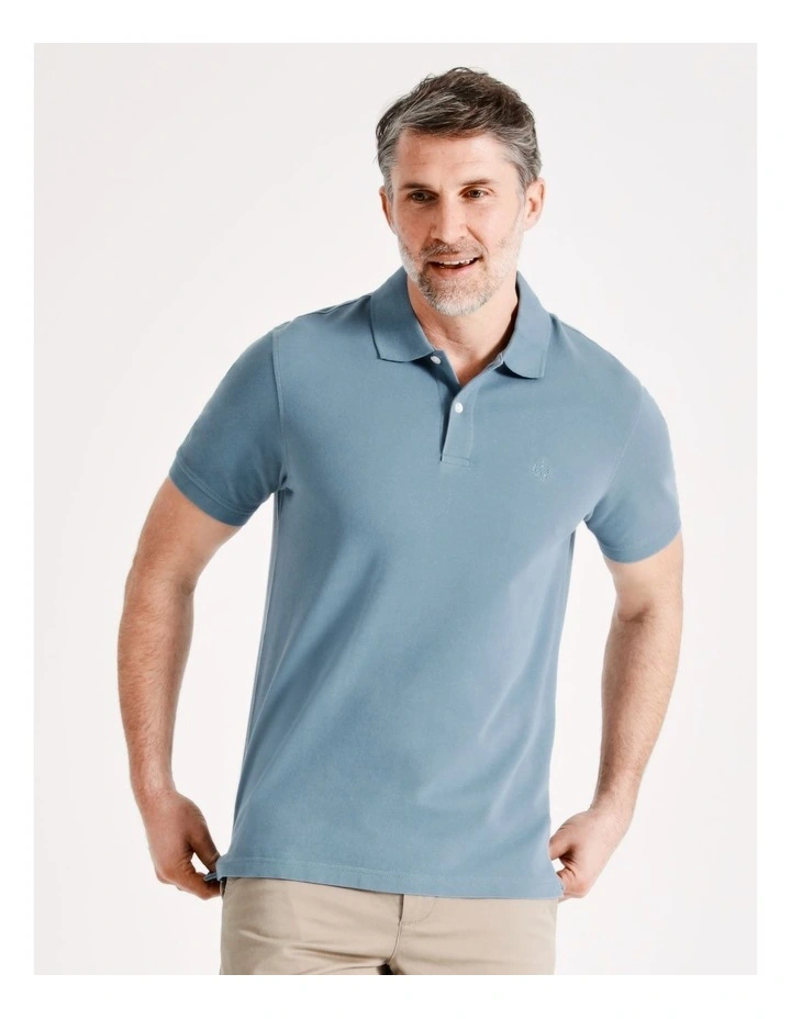 Essential Plain Polo Artic Blue 1 Essential Plain Polo Artic Blue