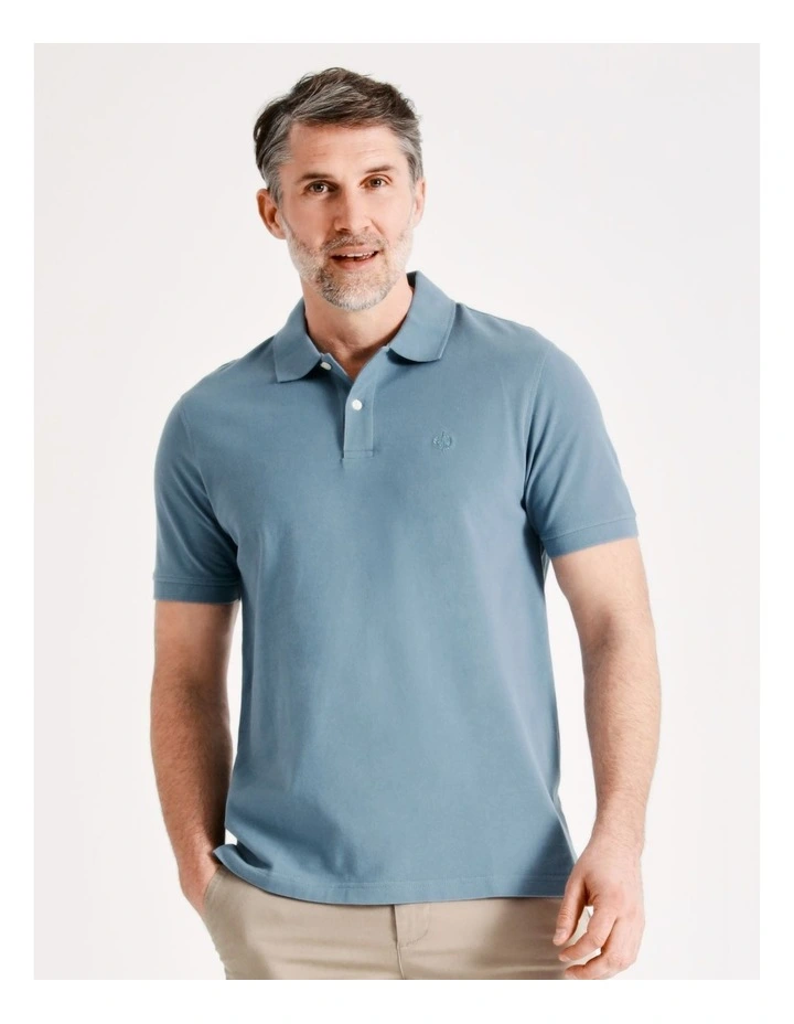Essential Plain Polo Artic Blue 2 Essential Plain Polo Artic Blue - Image 2
