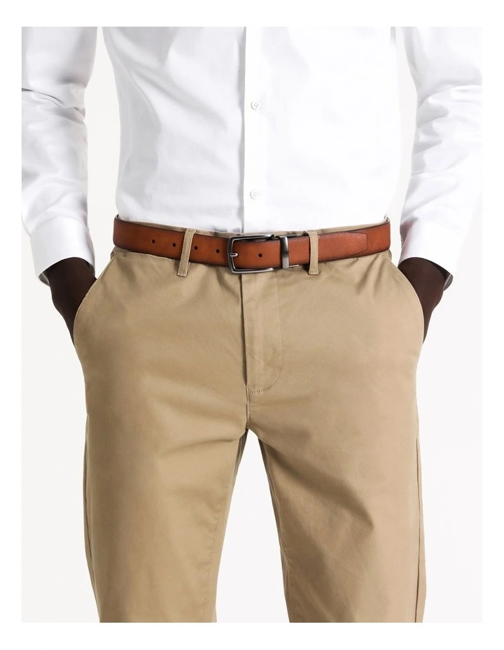 Textured Black/Brown Reversible Belt 2 Textured Black/Brown Reversible Belt - Image 2