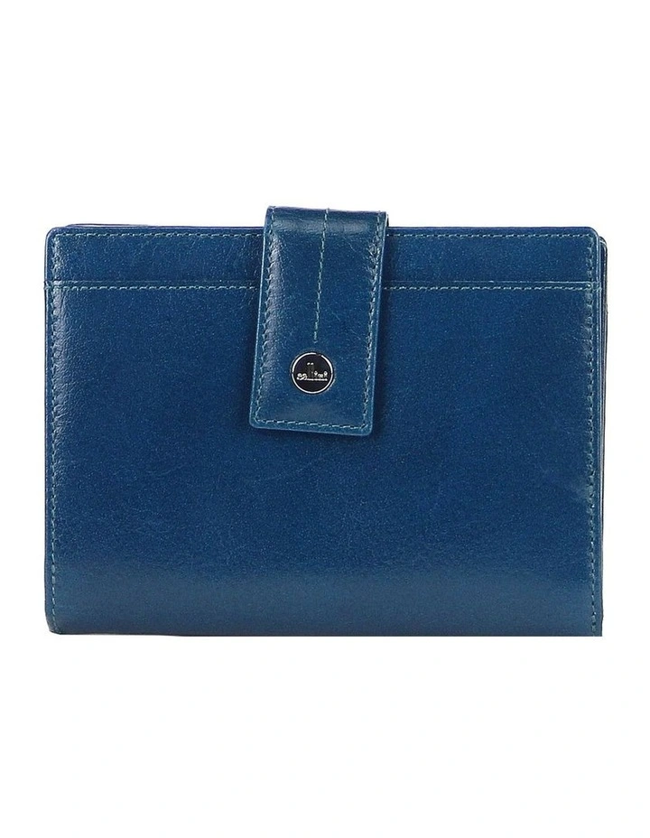 Petra Blue Bifold Wallet CWP201 1 Petra Blue Bifold Wallet CWP201