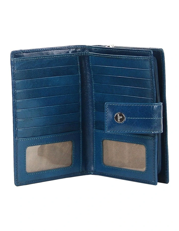 Petra Blue Bifold Wallet CWP201 2 Petra Blue Bifold Wallet CWP201 - Image 2