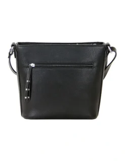 Key Item Black Zip Top Crossbody Bag CSZ028 -Myer Clothing Shop 700588180 3 720x928