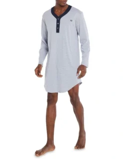 Long Sleeve Stripe Nightshirt -Myer Clothing Shop 701484310 3 1 720x928