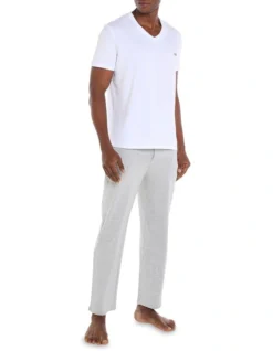 Essential V Neck Tee In White -Myer Clothing Shop 702210790 702205660 6 720x928