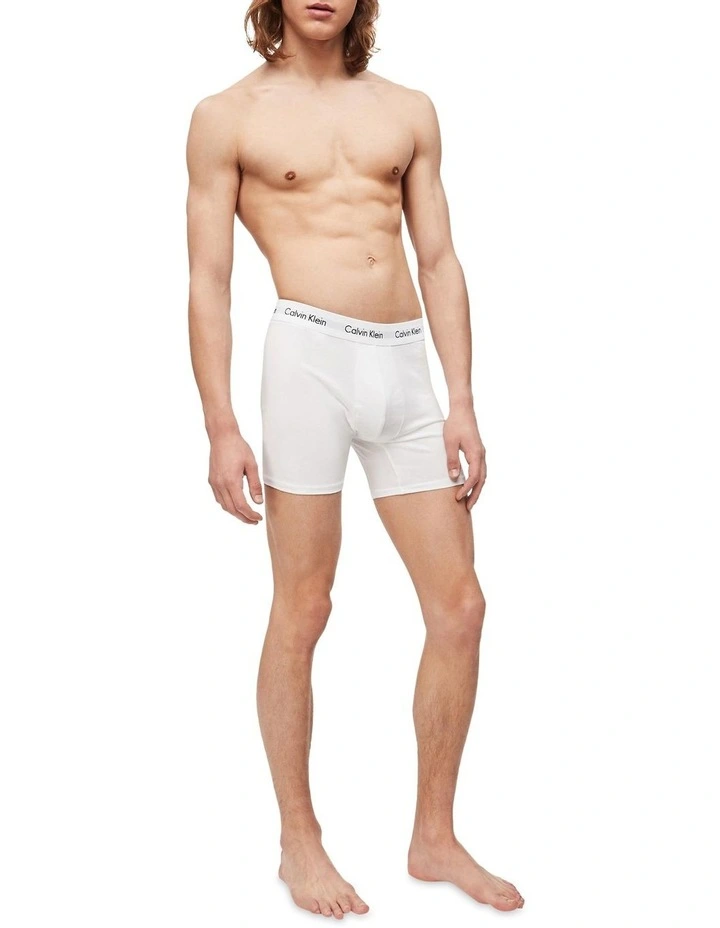 Calvin Klein Cotton Stretch Boxer Brief Multi 3 Pack 2 Calvin Klein Cotton Stretch Boxer Brief Multi 3 Pack - Image 2