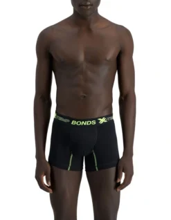 Bonds X-Temp Trunk 3 Pack In Black