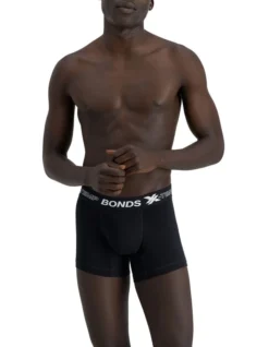 Bonds X-Temp Trunk 3 Pack In Black 12 Bonds X-Temp Trunk 3 Pack In Black -Myer Clothing Shop 702526690 6 720x928