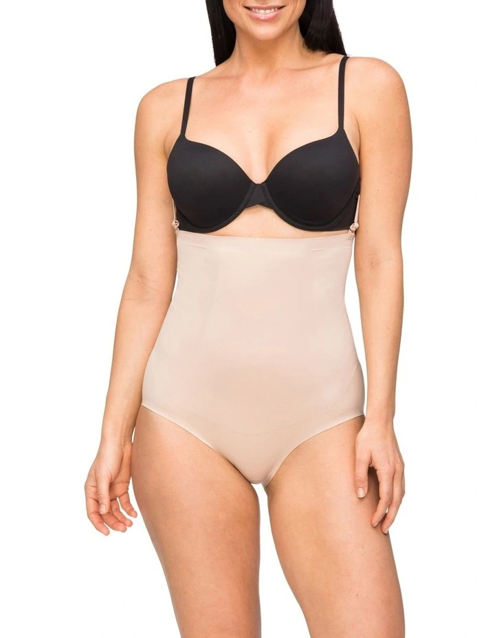 Body Define Waisted Brief Warm Taupe 1 Body Define Waisted Brief Warm Taupe