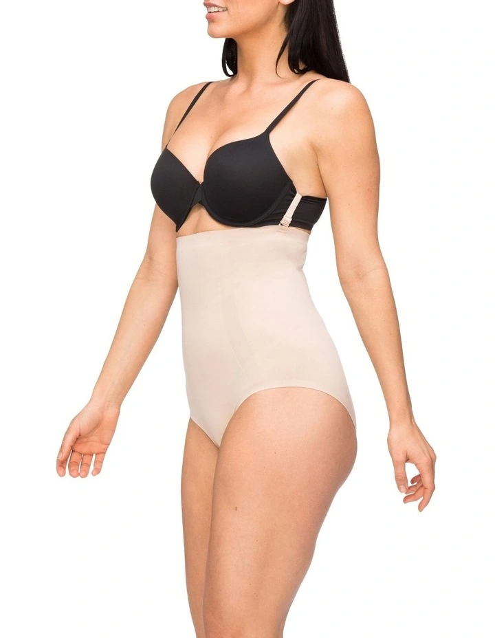 Body Define Waisted Brief Warm Taupe 2 Body Define Waisted Brief Warm Taupe - Image 2