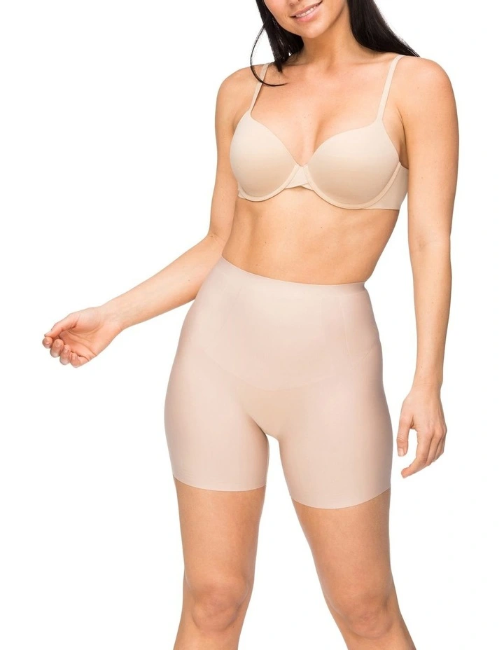 Body Define Waisted Shaper Short Warm Taupe 1 Body Define Waisted Shaper Short Warm Taupe