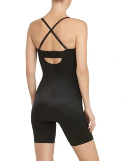 Spanx Suit Your Fancy Strapless Cupped Mid Thigh Bodysuit In Black -Myer Clothing Shop 706259260 706256020 3 720x928