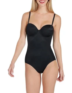 Spanx Suit Your Fancy Strapless Cupped Panty Bodysuit Black -Myer Clothing Shop 706259350 706256740 3 720x928