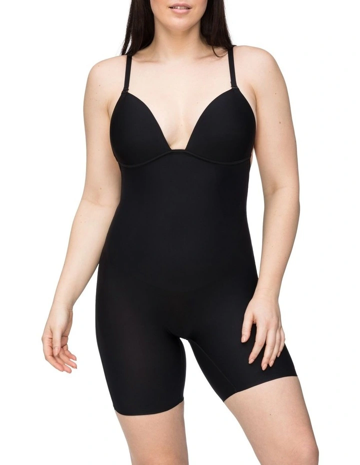 Body Define Backless Jumpsuit Black 1 Body Define Backless Jumpsuit Black