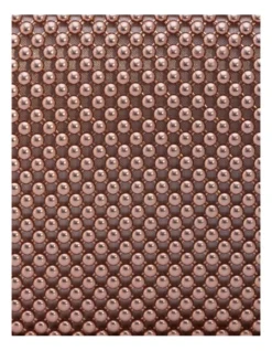 Natasha Rose Gold Ball Mesh Clutch OB5130 -Myer Clothing Shop 707293450 6 1 720x928