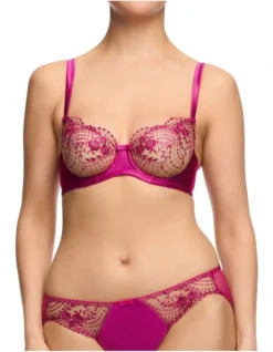 Julie's Rose's Underwire Bra In Rubine