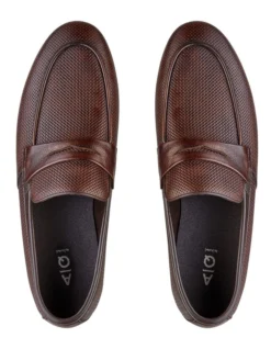 Cavarra Embossed Penny Loafers -Myer Clothing Shop 717190840 3 720x928