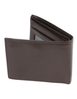 Dark Brown Bifold Wallet With Flip -Myer Clothing Shop 717664780 3 1 720x928