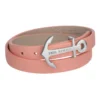 Paul Hewitt North Bound Pink Leather Bracelet