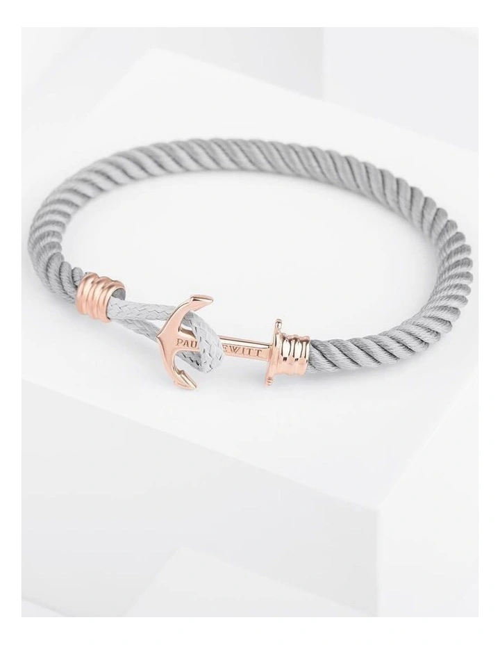 Paul Hewitt Phrep Lite Grey Nylon Bracelet PH-PHL-N-R-Gr-S 2 Paul Hewitt Phrep Lite Grey Nylon Bracelet PH-PHL-N-R-Gr-S - Image 2