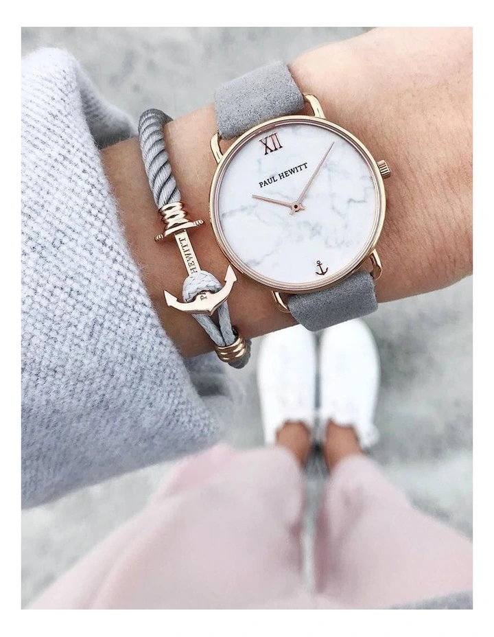 Paul Hewitt Phrep Lite Grey Nylon Bracelet PH-PHL-N-R-Gr-S 3 Paul Hewitt Phrep Lite Grey Nylon Bracelet PH-PHL-N-R-Gr-S - Image 3