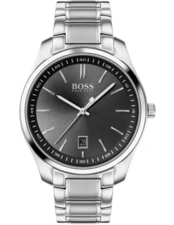 Hugo Boss Circuit Black Stainless Steel Watch 1513730