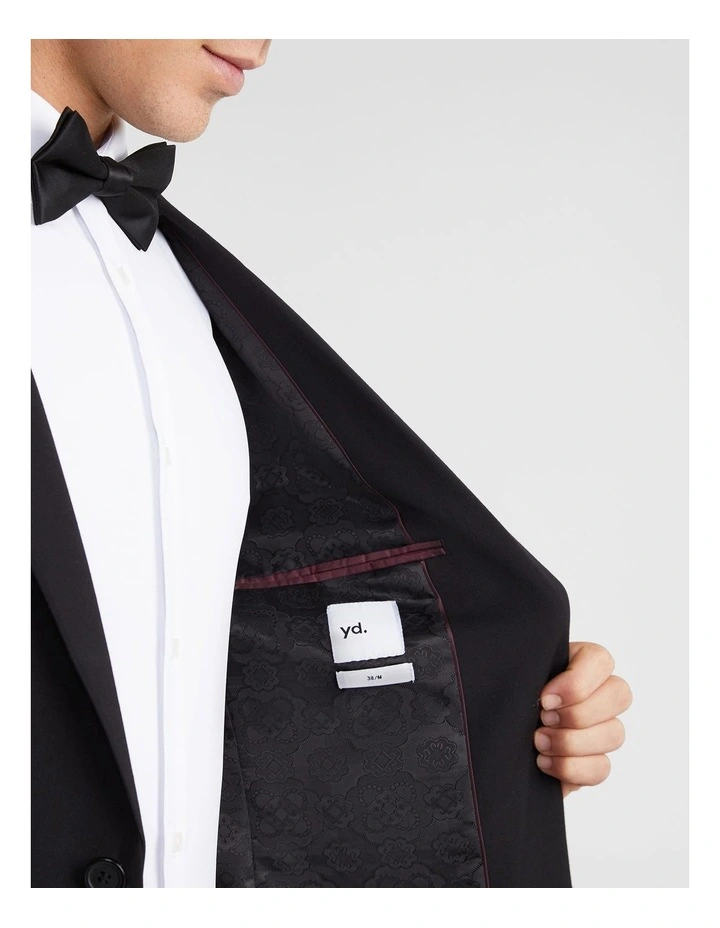 Aston Slim Fit Suit Jacket In Black 3 Aston Slim Fit Suit Jacket In Black - Image 3