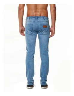 Wrangler Stomper Low Rise Slim Tapered Jeans Blue -Myer Clothing Shop 736088230 6 720x928