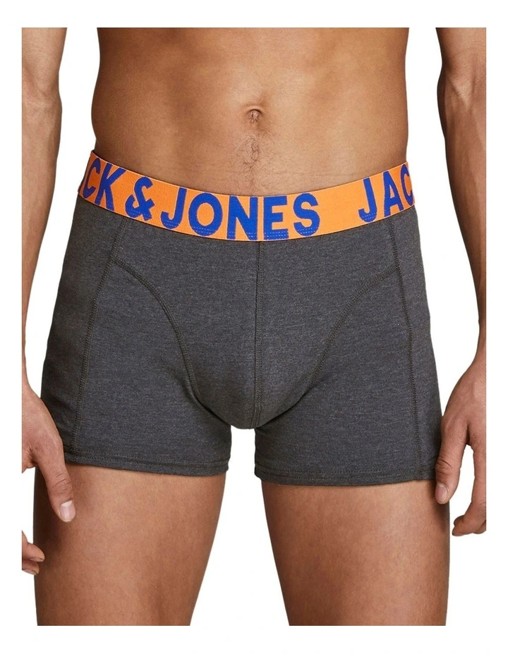 Jack & Jones Crazy Solid Trunk Black 3 Pack 2 Jack & Jones Crazy Solid Trunk Black 3 Pack - Image 2