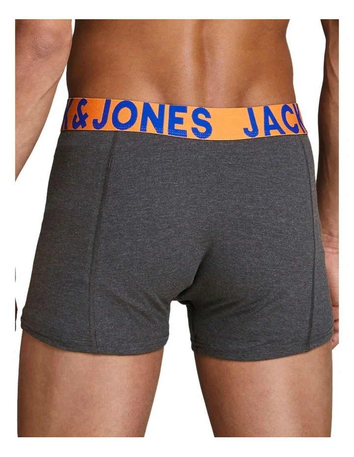 Jack & Jones Crazy Solid Trunk Black 3 Pack 3 Jack & Jones Crazy Solid Trunk Black 3 Pack - Image 3