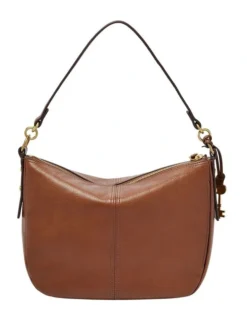 Fossil Jolie Brown Zip Top Shoulder Bag -Myer Clothing Shop 741816730 3 720x928