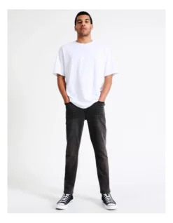 Ethan Slim Fit Jean Charcoal