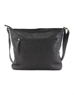 PRM206 Rivet Zip Top Crossbody Bag 5 PRM206 Rivet Zip Top Crossbody Bag -Myer Clothing Shop 749034370 3 720x928