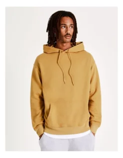 Nathan Pull Over Hoodie Mustard
