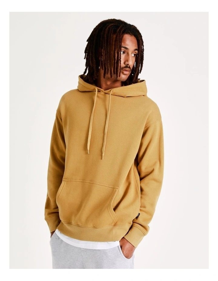 Nathan Pull Over Hoodie Mustard 3 Nathan Pull Over Hoodie Mustard - Image 3