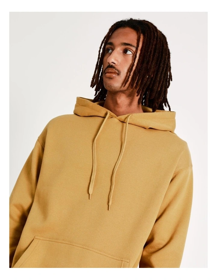 Nathan Pull Over Hoodie Mustard 4 Nathan Pull Over Hoodie Mustard - Image 4