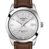 Tissot Gentleman Powermatic 80 Silicium T1274071603100 Automatic Watch In Silver