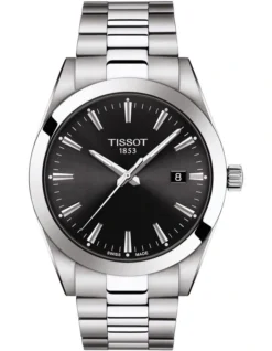 Tissot Gentleman T1274101105100 Quartz Watch In Black
