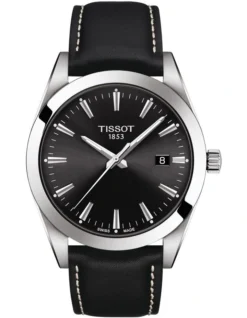 Tissot Gentleman T1274101605100 Quartz Watch In Black